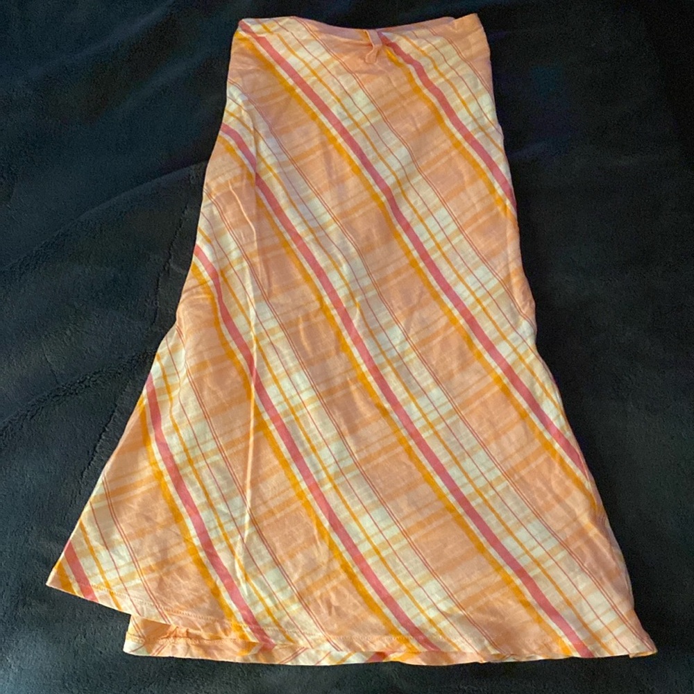 Plaid Aline skirt